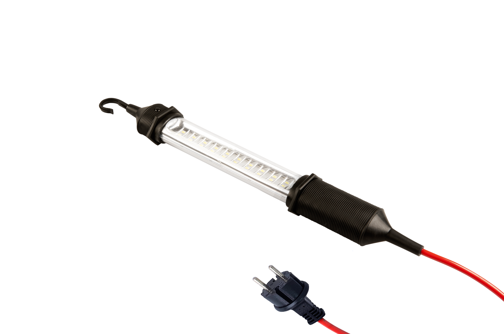 LED-Lux - Lámpara de mano con cable de alimentación de 5 m