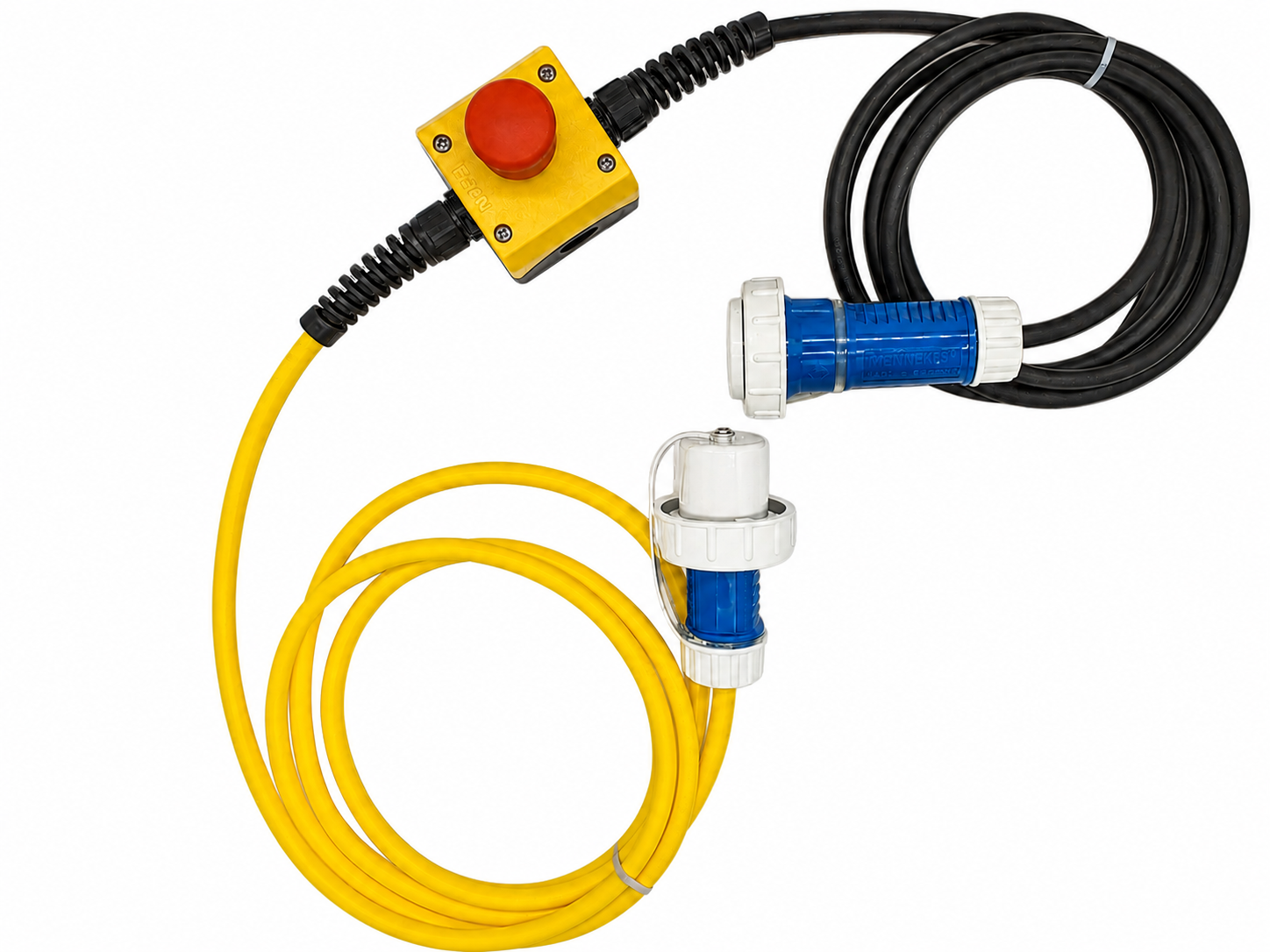 Cable alargador con interruptor de desconexión de emergencia